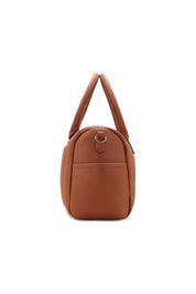 Women's Casual Quilted Vegan Leather Duffle Bag