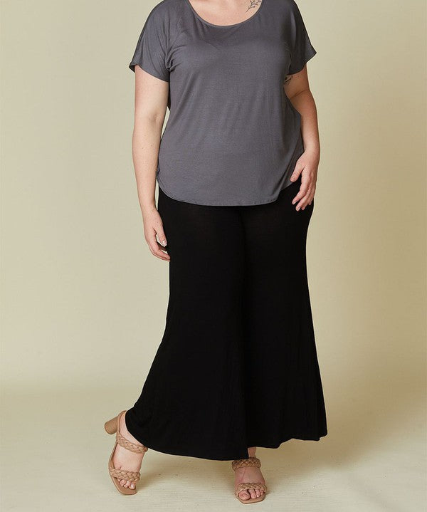 Women's Ankle Length Bamboo Skirt with Pockets