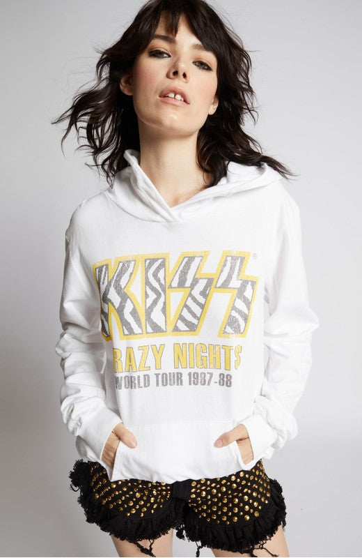 Unisex Oversized KISS World Tour Hoodie