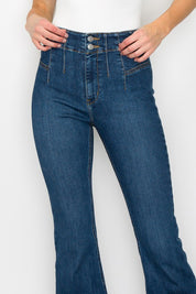 Women's High Rise Modern Flare Jeans