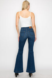 Women's High Rise Modern Flare Jeans