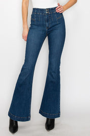 Women's High Rise Modern Flare Jeans