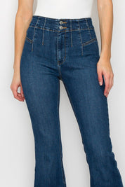 Women's High Rise Modern Flare Jeans