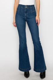 Women's High Rise Modern Flare Jeans