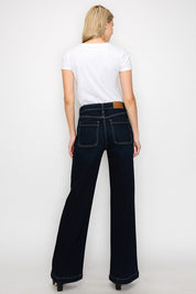 Women's High Rise Modern Wide Leg Jeans