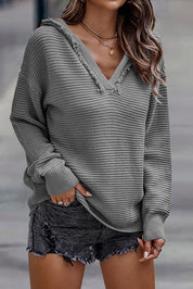 Women's Cozy Long Sleeve Hoodie Sweater