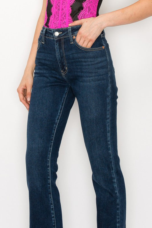 Women's High Rise Skinny Bootcut Jeans