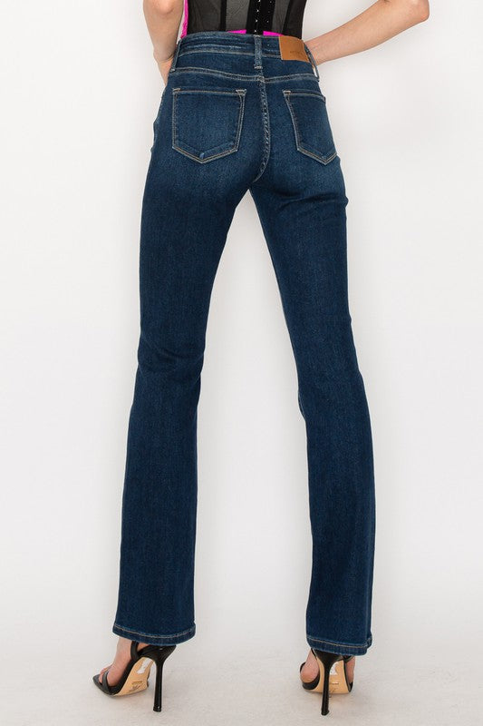 Women's High Rise Skinny Bootcut Jeans