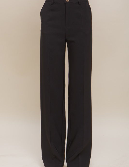 Formal Straight Leg Blazer Pants