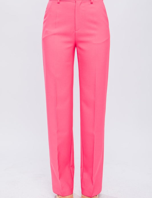 Formal Straight Leg Blazer Pants