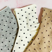 Women's Polka Dot Socks Set of 3 Pairs