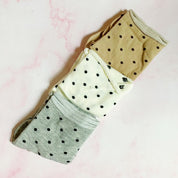 Women's Polka Dot Socks Set of 3 Pairs