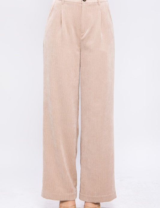 Corduroy Trouser Pants