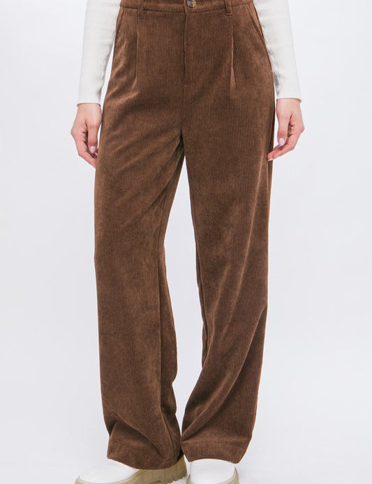 Corduroy Trouser Pants