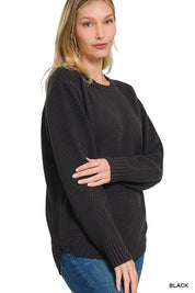 Women's Casual Round Neck Sweater