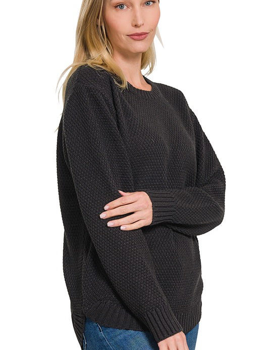 Round Neck Basic Sweater