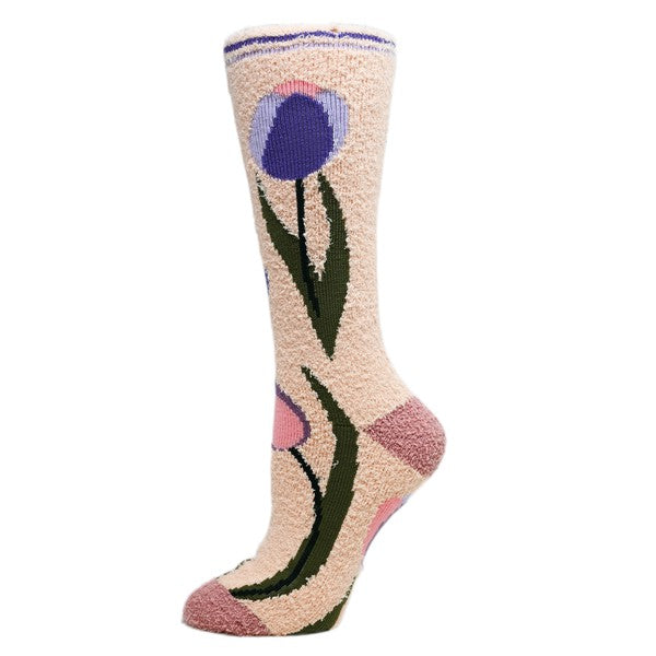 Women's Fuzzy Soft Crew Socks