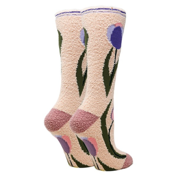 Women's Fuzzy Soft Crew Socks