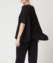 Women's Flared Bamboo Poncho Tunic