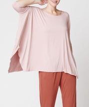 Women's Flared Bamboo Poncho Tunic