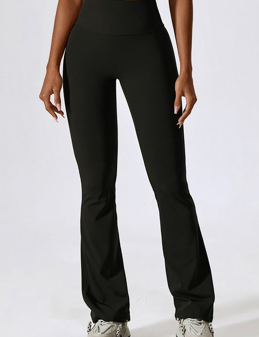 Women's High-Rise Stretch Flared Pants