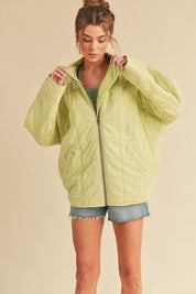 Women's Oversized Quilted Cotton Dixie Jacket