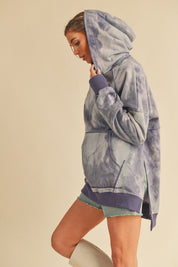 Women's Oversized Tie Dye Hoodie