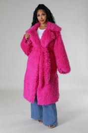 Athina Fuzzy Fur Winter Coat