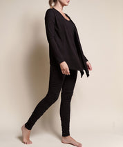 BAMBOO SIMPLE TIE FRONT CARDIGAN