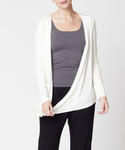 BAMBOO SIMPLE TIE FRONT CARDIGAN