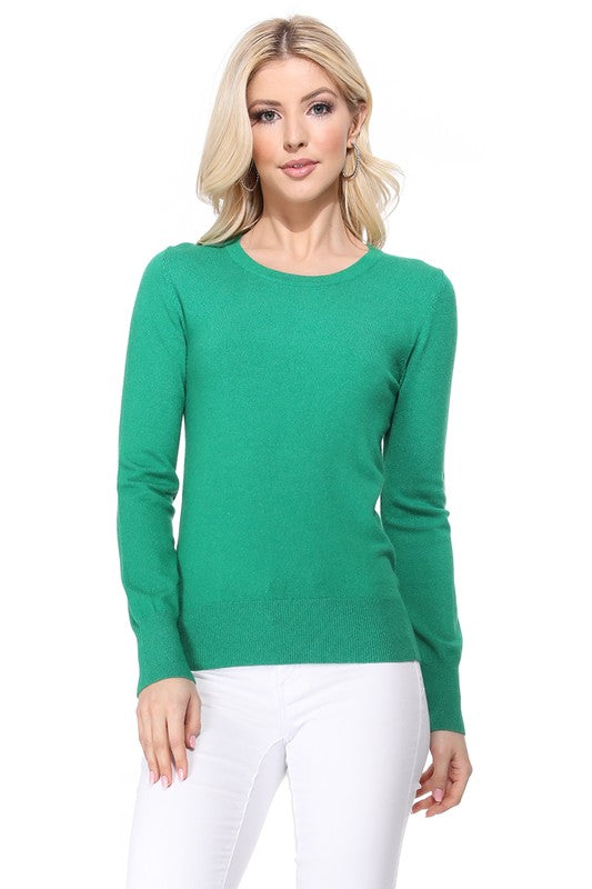 Women's Casual Long Sleeve Viscose Knit Top