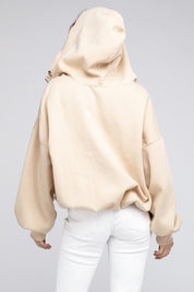 Women's Oversized Stitch Detail Hoodie