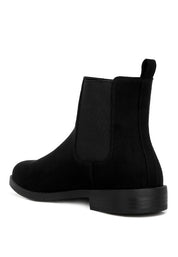 Men's Micro Suede Chelsea Boots for Casual Style