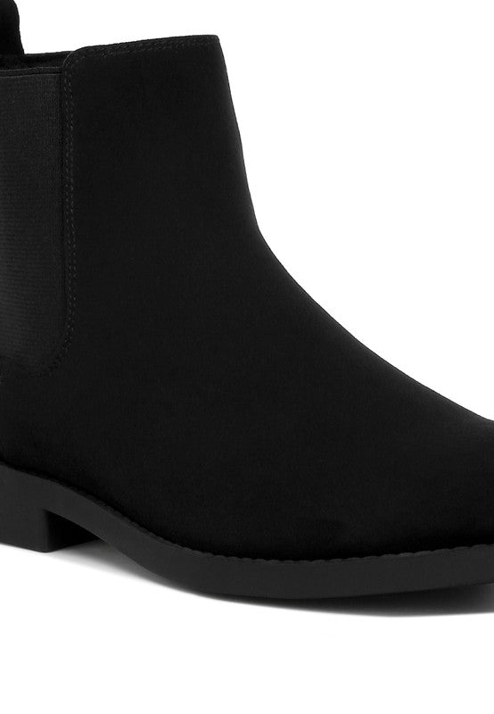 Men's Micro Suede Chelsea Boots for Casual Style