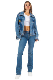 Women's Oversized Denim Fashion Jacket