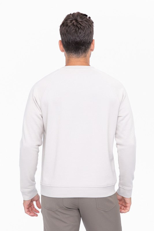 Men's Relaxed Fit Cotton Blend Classic Crewneck