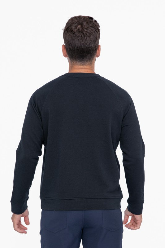 Men's Relaxed Fit Cotton Blend Classic Crewneck