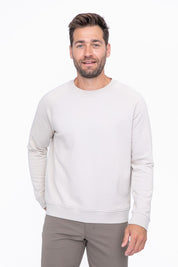 Men's Relaxed Fit Cotton Blend Classic Crewneck