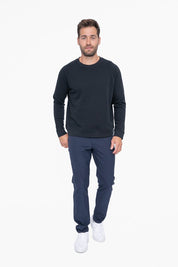 Men's Relaxed Fit Cotton Blend Classic Crewneck