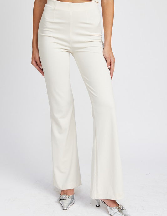 High Waist Flared Pants