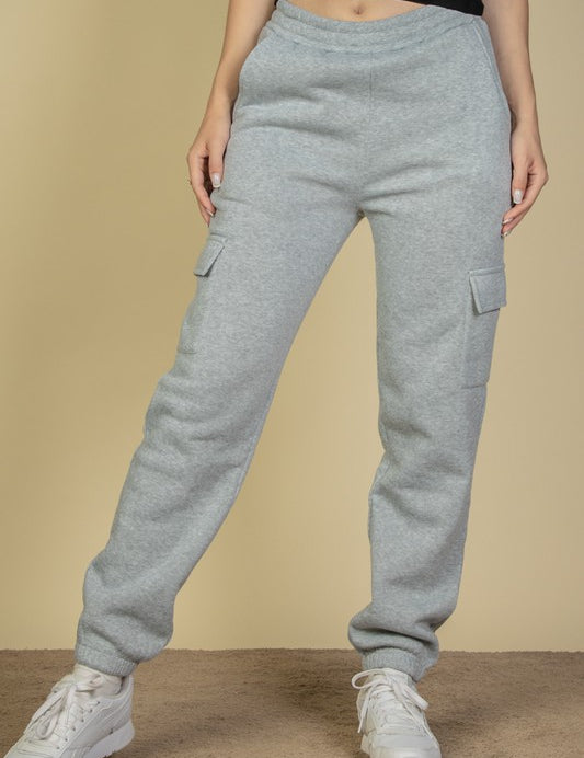 Women's Casual Jogger Sweatpants with Side Pockets