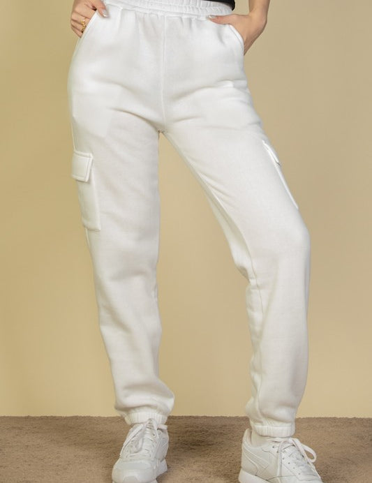 Women's Casual Jogger Sweatpants with Side Pockets