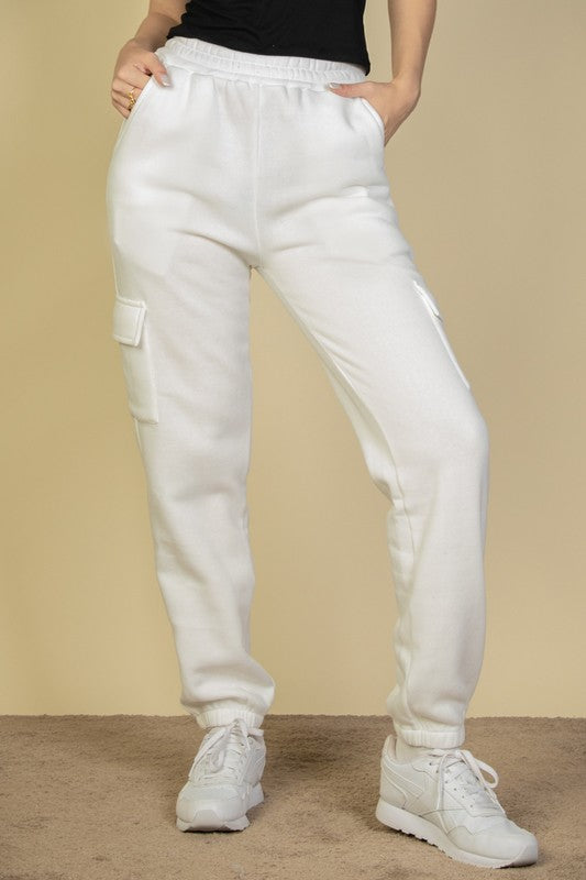 Women's Casual Jogger Sweatpants with Side Pockets