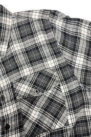 Men's Regular Fit Checker Plaid Flannel Shirt