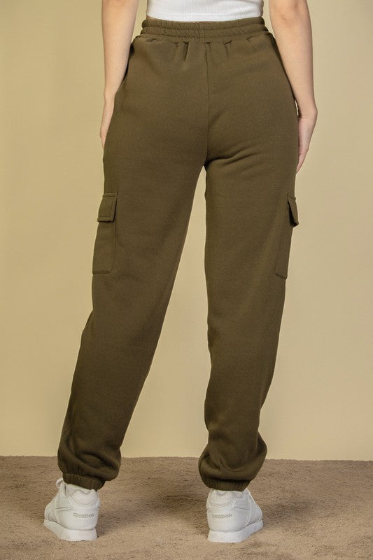 Women's Casual Jogger Sweatpants with Side Pockets