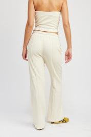 Women's High Waist Drawstring Pants