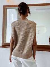 Women's Chic Knit Sweater Vest