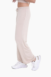 Women's Cozy Mid-Rise Lounge Terry Pants