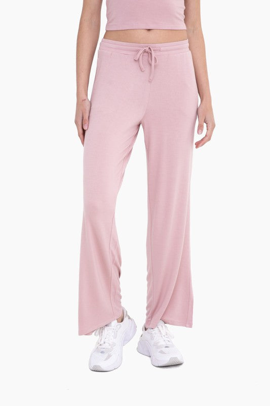 Women's Cozy Mid-Rise Lounge Terry Pants