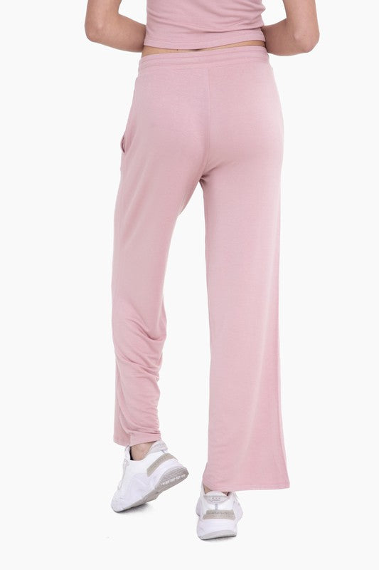 Women's Cozy Mid-Rise Lounge Terry Pants